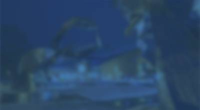 abstract blue rectangle